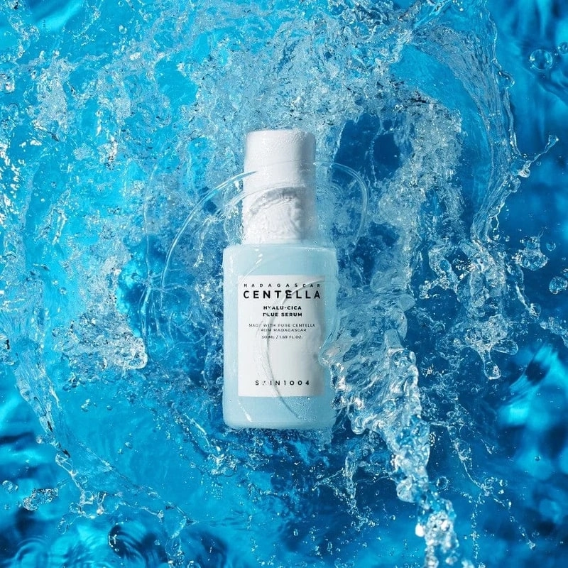 Ser fata SKIN1004 Madagascar Centella Hyalu Cica Blue Serum 50 ml