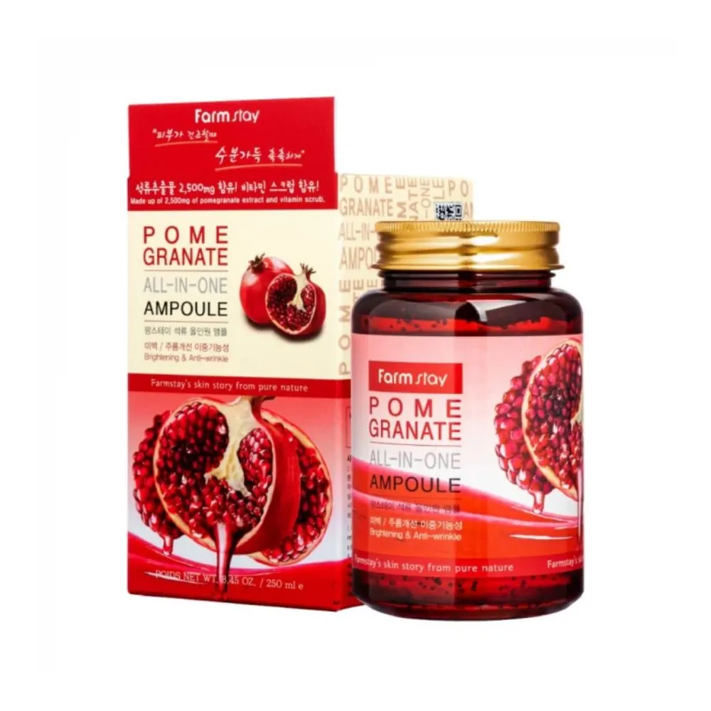 Ser Hidratant cu Rodie Farmstay Pomegranate All-in-One Ampoule