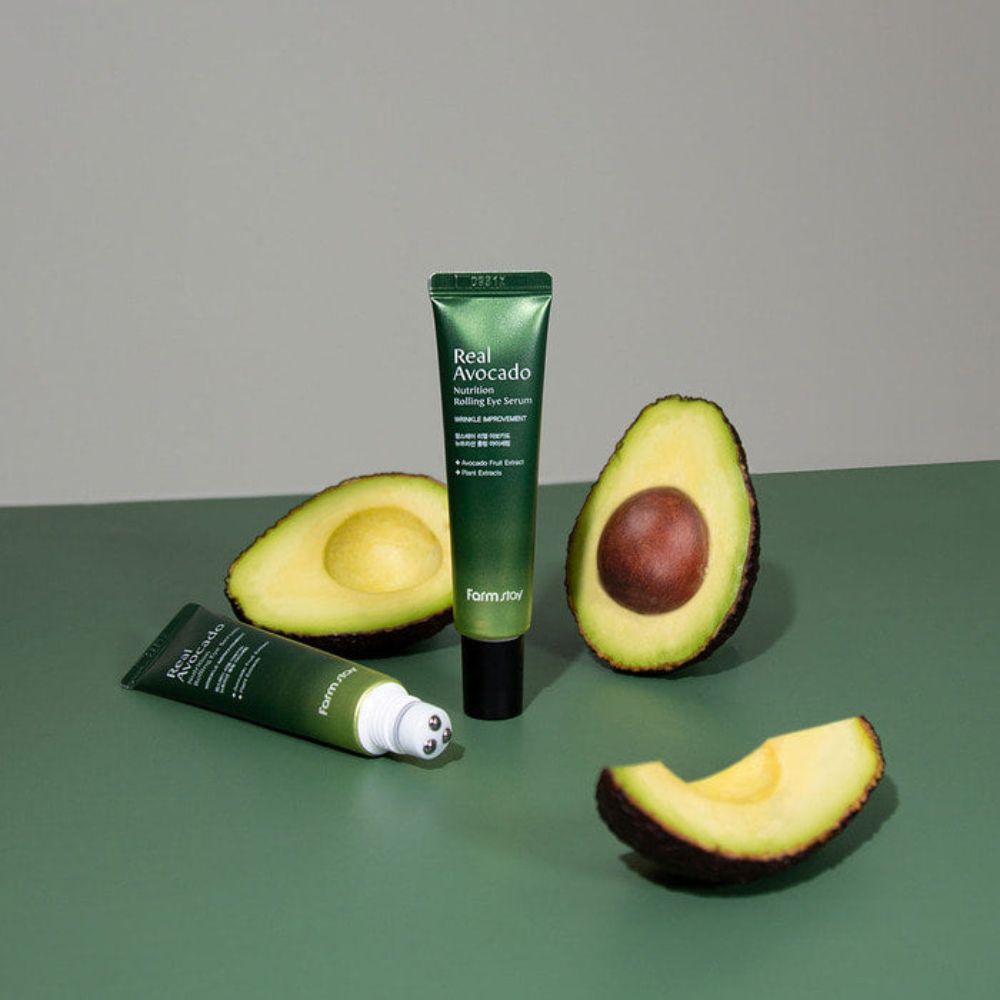 Ser Nutritiv pentru Zona Ochilor cu Avocado Farmstay Rolling Eye Serum