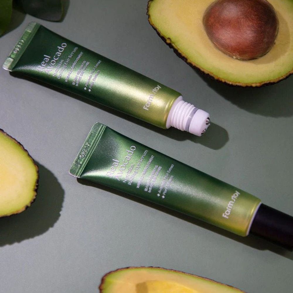 Ser Nutritiv pentru Zona Ochilor cu Avocado Farmstay Rolling Eye Serum