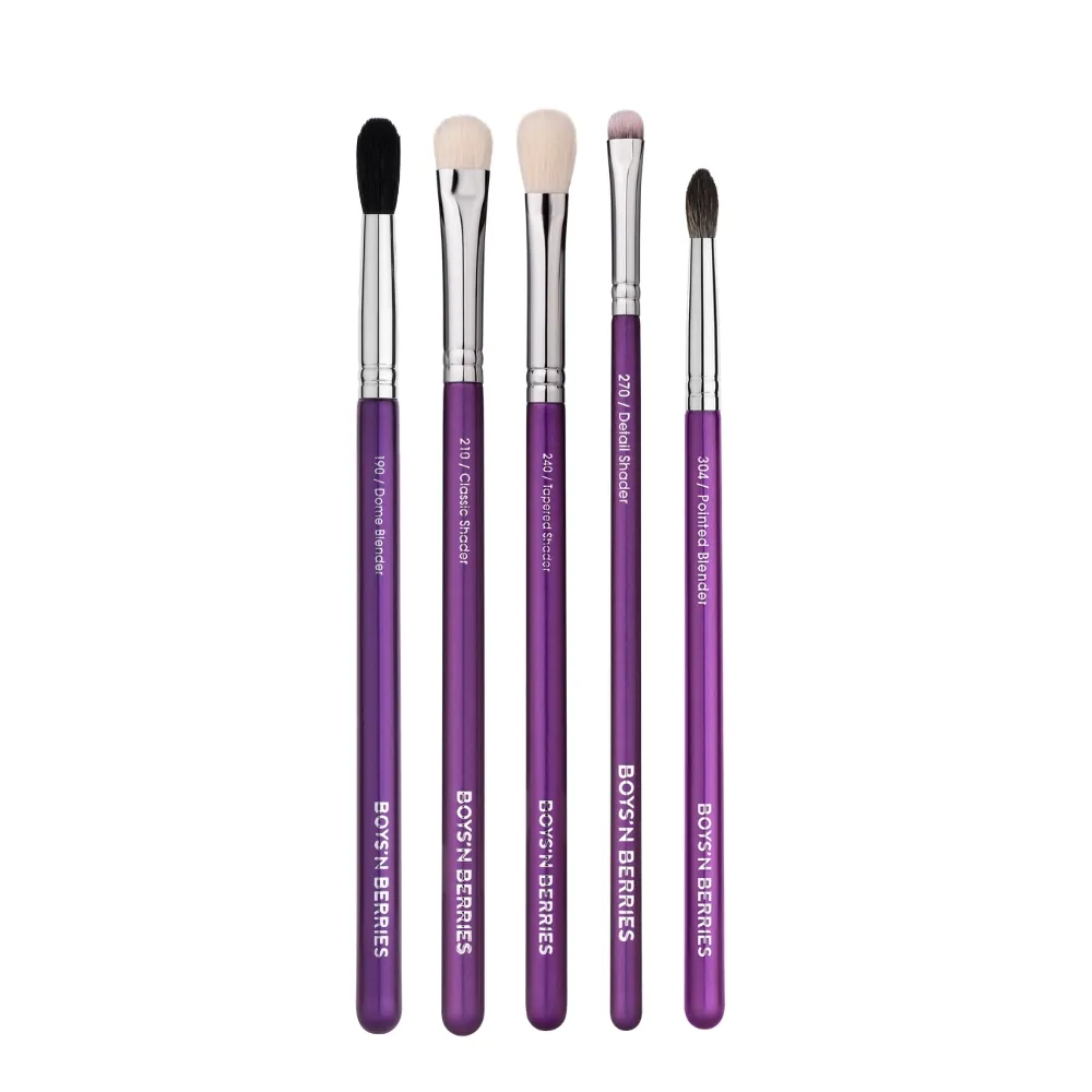 Set pensule pentru machiajul ochilor Boys’n Berries All You Need Boys`n Berries