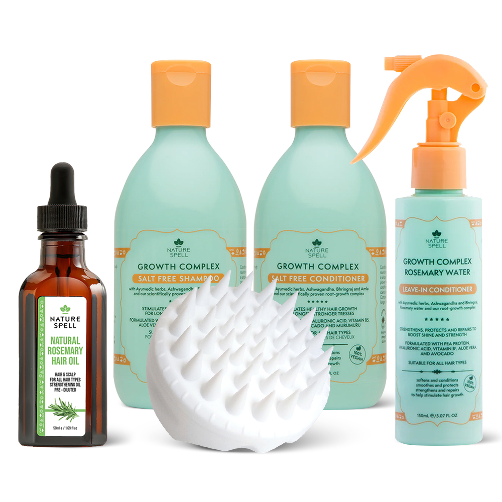 Set pentru cresterea parului cu rozmarin Nature Spell Natural Hair Growth