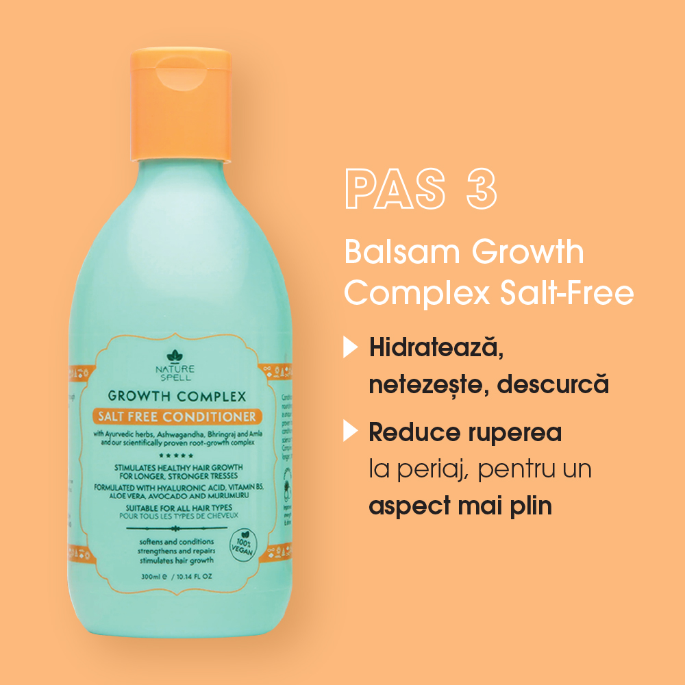 Set pentru cresterea parului cu rozmarin Nature Spell Natural Hair Growth