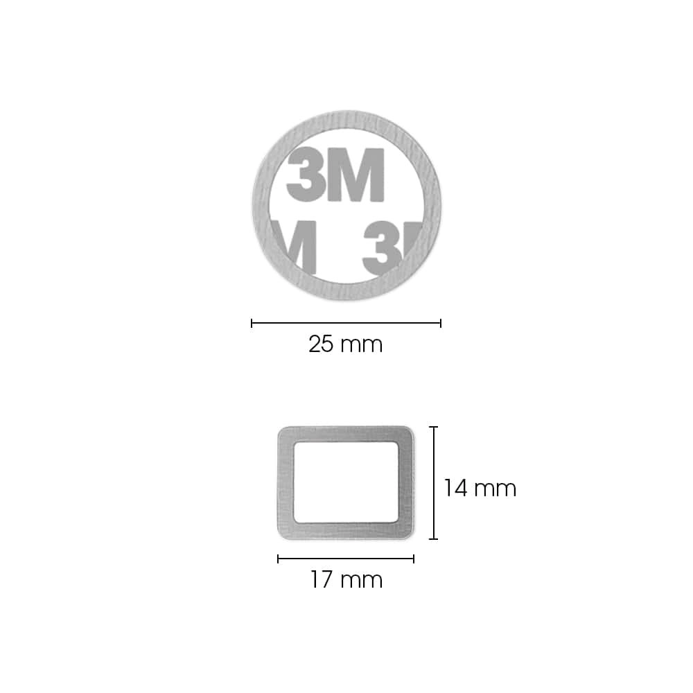 Set 10 Stickere din Metal Blisse