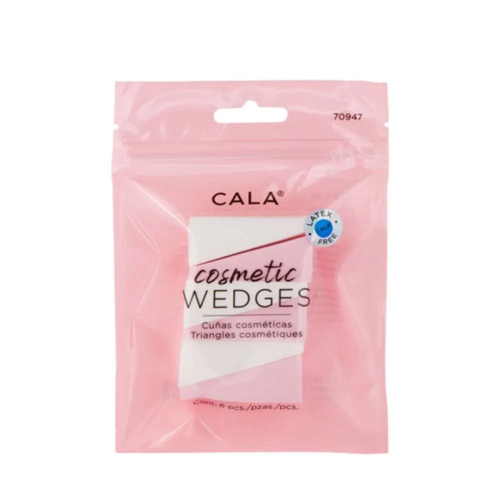 Set 6 Buretei Cosmetici Cala Cosmetic Wedge Travel Pack
