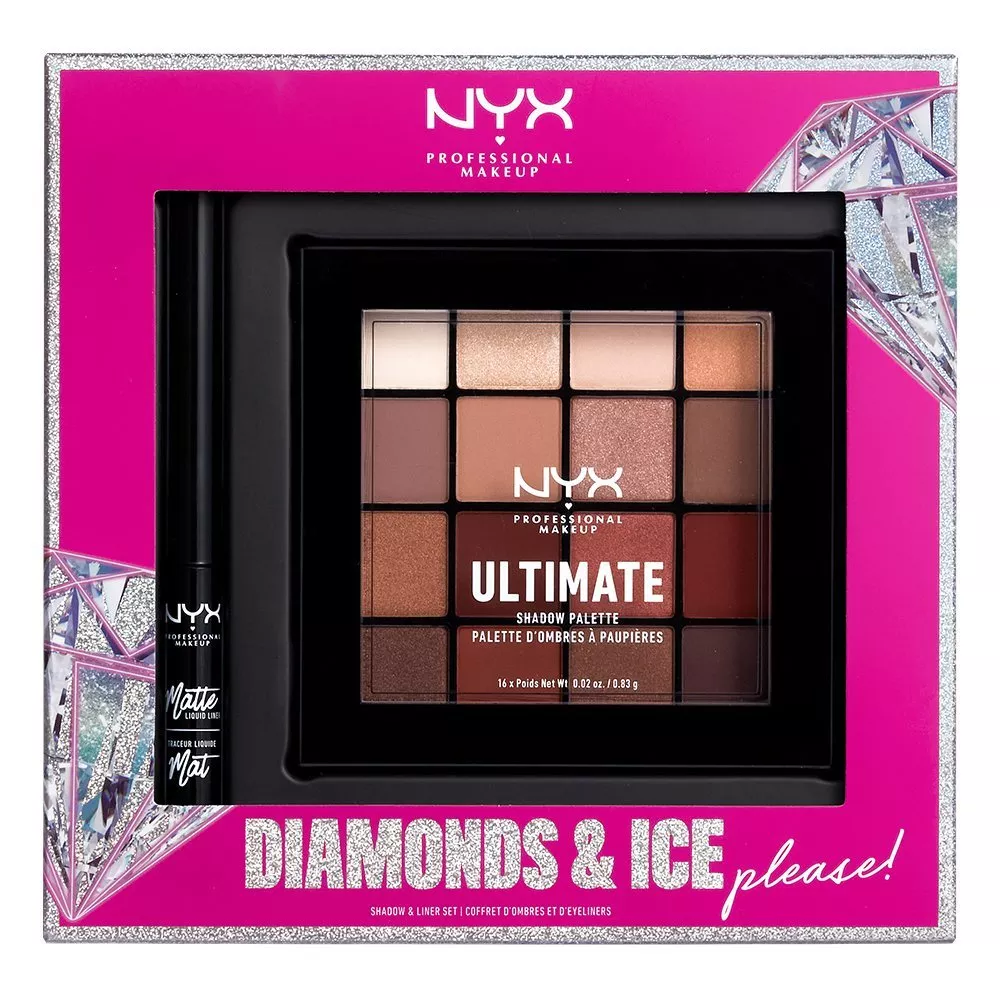 Set Ochi NYX Professional Makeup D&I Please Shadow & Liner Set 01