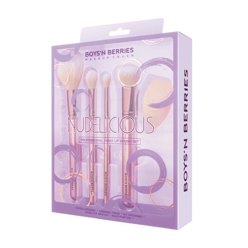 Set Pensule Boys`n Berries Nudelicious Brush Set