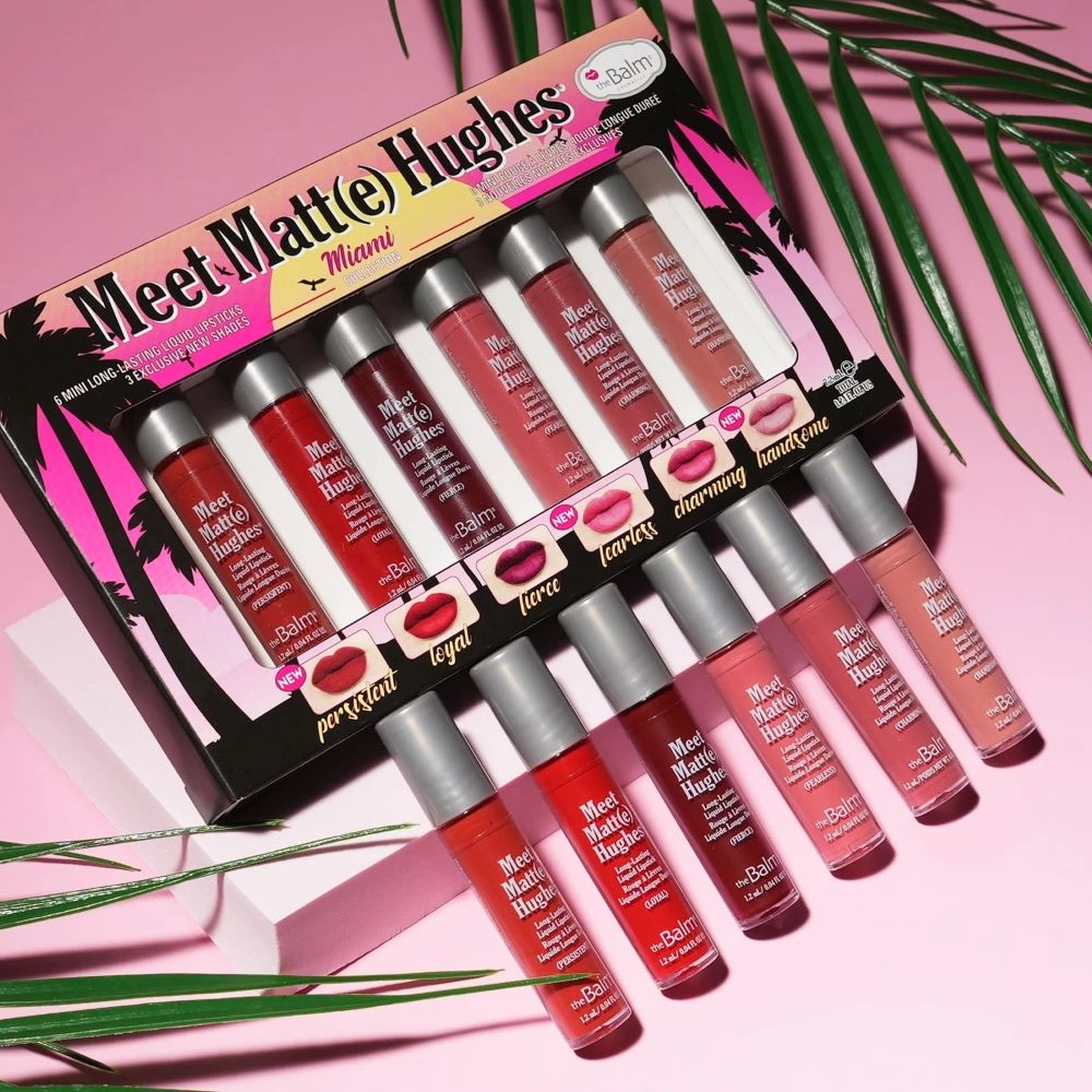 Set Rujuri Lichide theBalm Meet Matt(e) Hughes Mini Kit Miami