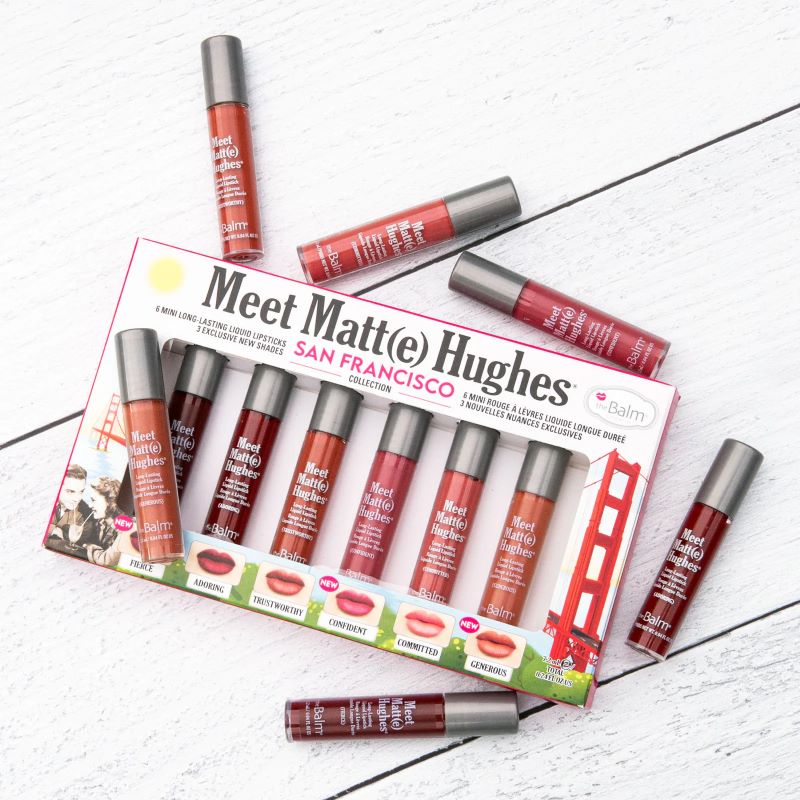 Set Rujuri Lichide theBalm Meet Matt(e) Hughes Mini Kit San Francisco