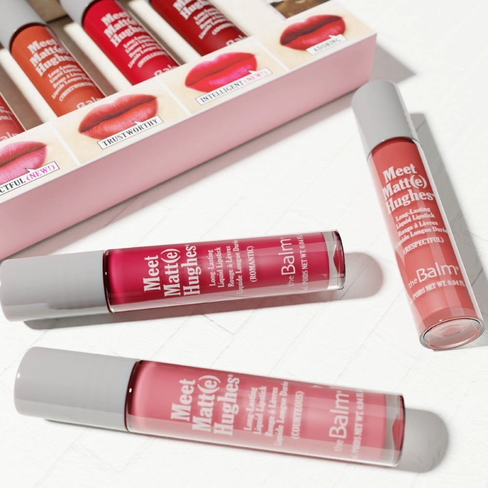 Set Rujuri Lichide TheBalm Meet Matte Hughes Mini Kit #12