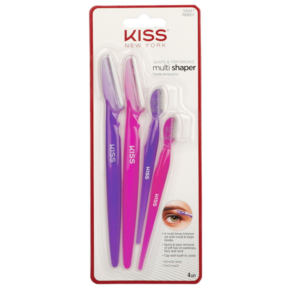 Set Trimmer KissUSA Shape & Trim Brows Multi Shaper