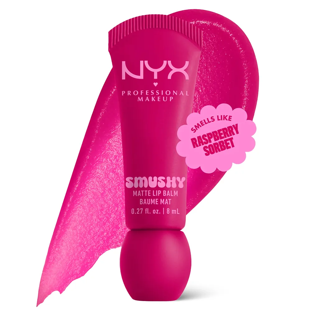 Balsam de Buze Mat Nyx Professional Makeup Smushy Matte Lip Balm She`s Serving