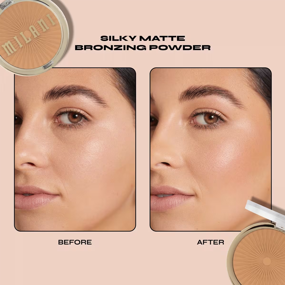 Pudra Bronzanta Milani Silky Matte Bronzing Powder