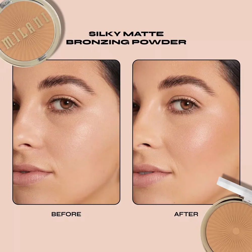 Pudra Bronzanta Milani Silky Matte Bronzing Powder