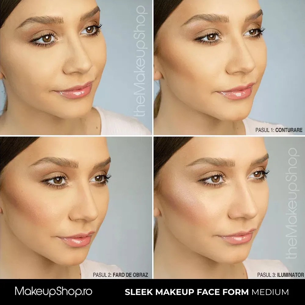 Paleta pentru Conturare Sleek MakeUP Face Form Medium