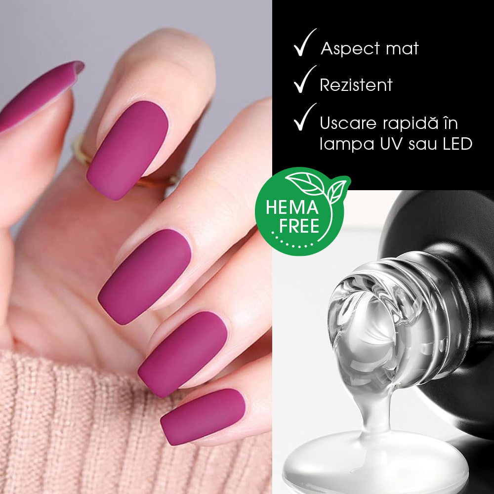 Top Gel BO.NAIL Soakable Matte Hema Free