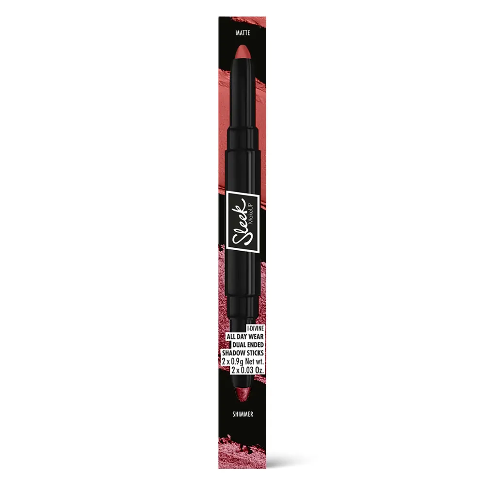 Fard de pleoape Stick Sleek MakeUP i-Divine All Day Dual Ended Shadow Sticks Solar