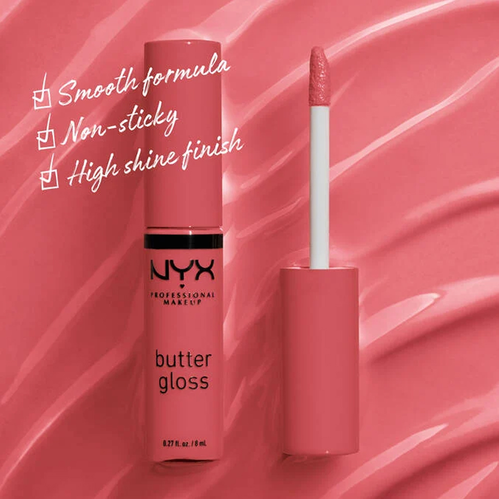 Luciu buze NYX Professional Makeup Butter Gloss Sorbet