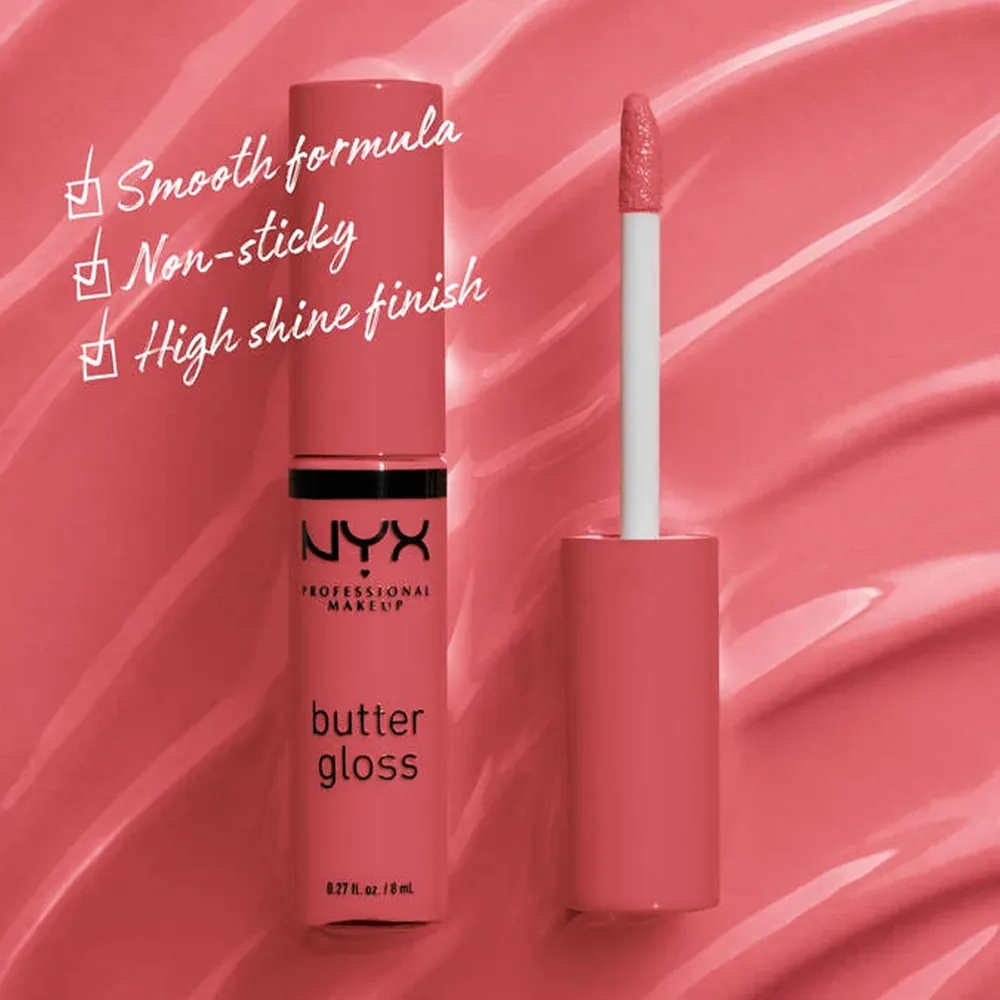 Luciu buze NYX Professional Makeup Butter Gloss Sorbet