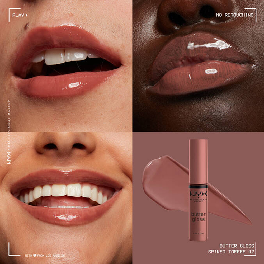 Luciu buze NYX Professional Makeup Butter Gloss Spiked Toffee