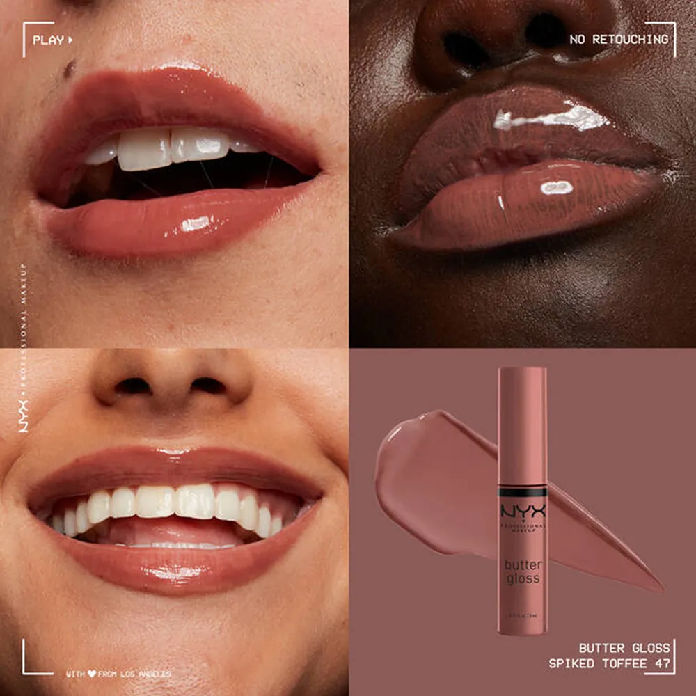 Luciu buze NYX Professional Makeup Butter Gloss Spiked Toffee