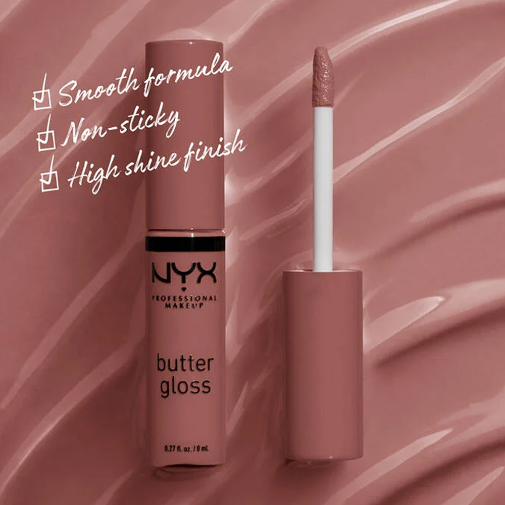 Luciu buze NYX Professional Makeup Butter Gloss Spiked Toffee