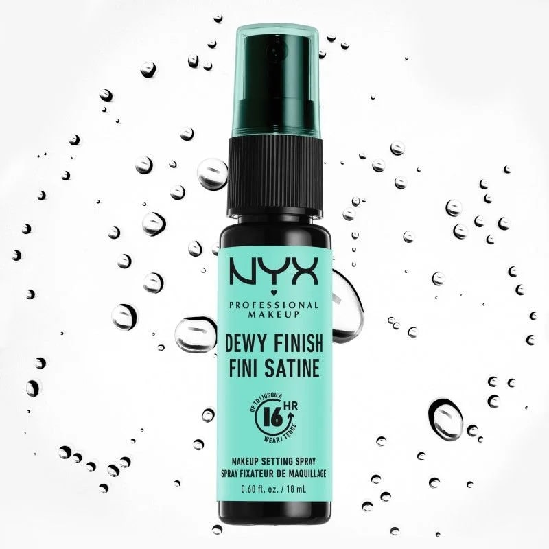 Spray fixare NYX Professional Makeup Makeup Setting Spray Mini Dewy