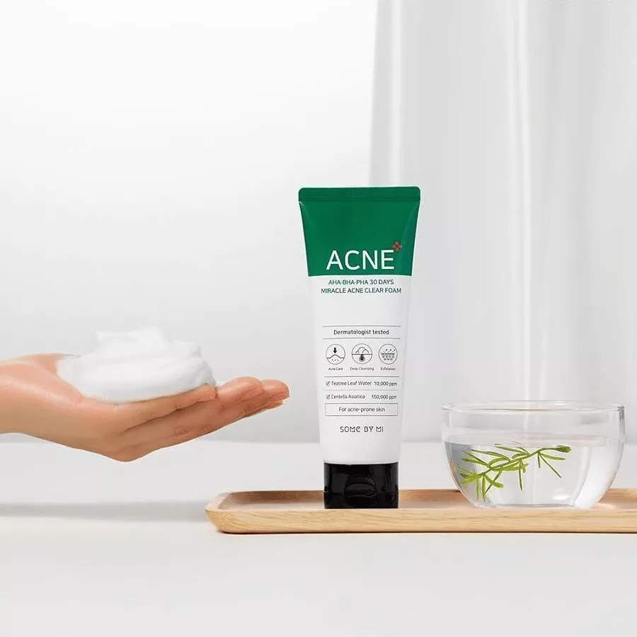 Spuma de curatare SOME BY MI Aha Bha Pha 30 Days Miracle Foam