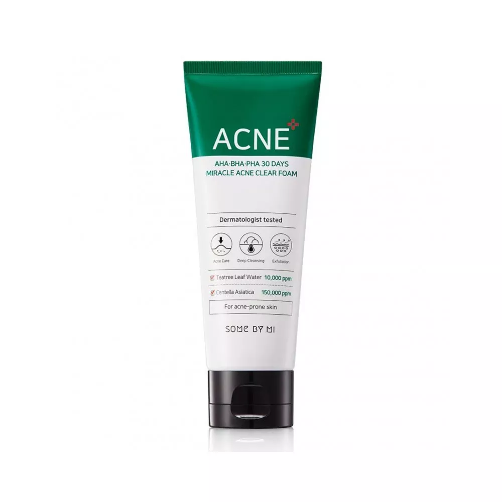 Spuma de curatare SOME BY MI Aha Bha Pha 30 Days Miracle Foam
