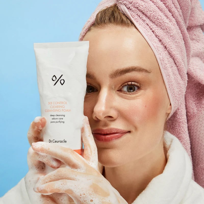 Spuma pentru Curatare Anti-Sebum Dr. Ceuracle 5α Control Clearing Cleansing Foam