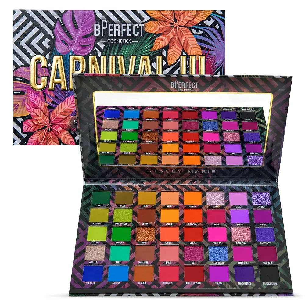 Paleta de Farduri BPerfect X Stacey Marie Carnival III Love Tahiti Palette