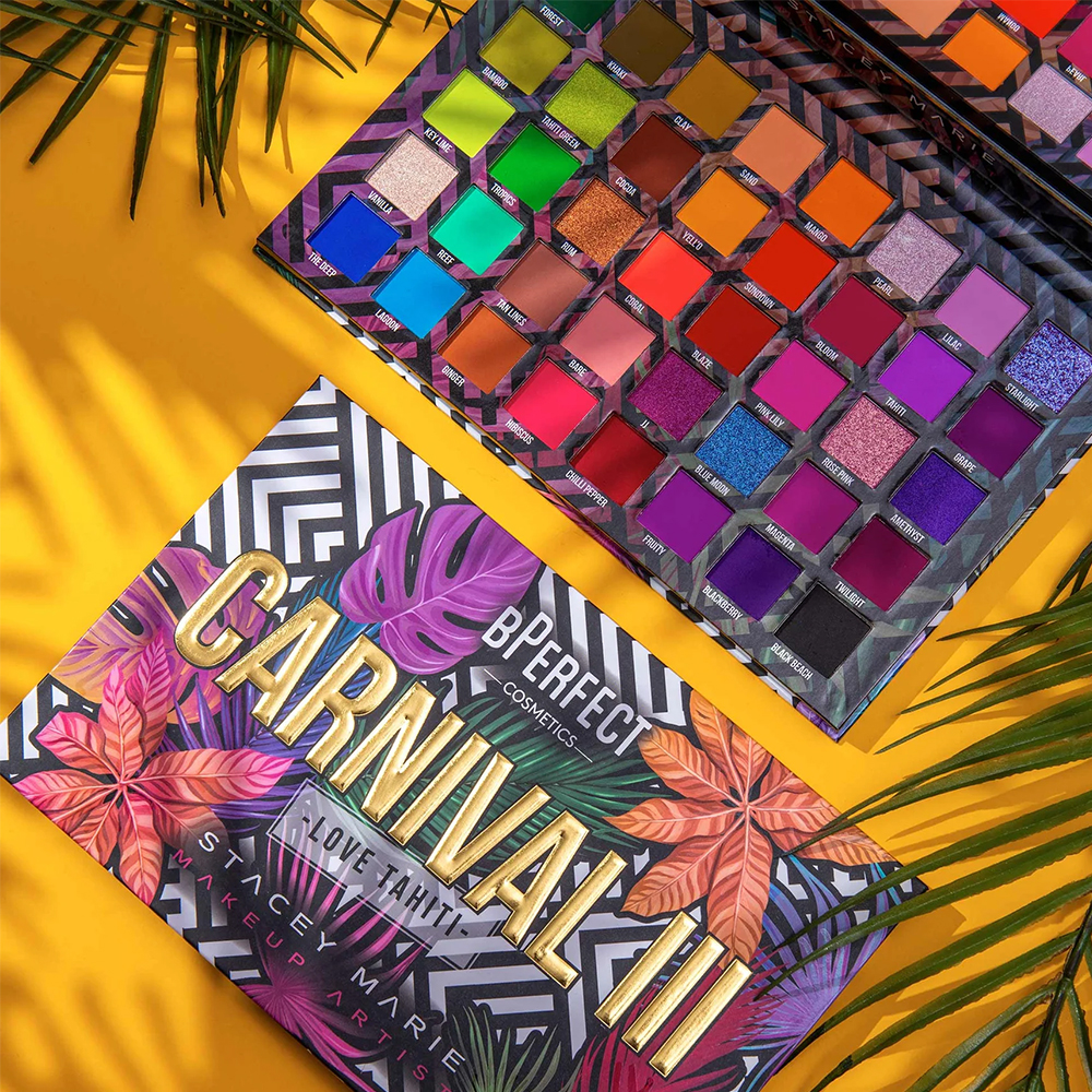 Paleta de Farduri BPerfect X Stacey Marie Carnival III Love Tahiti Palette