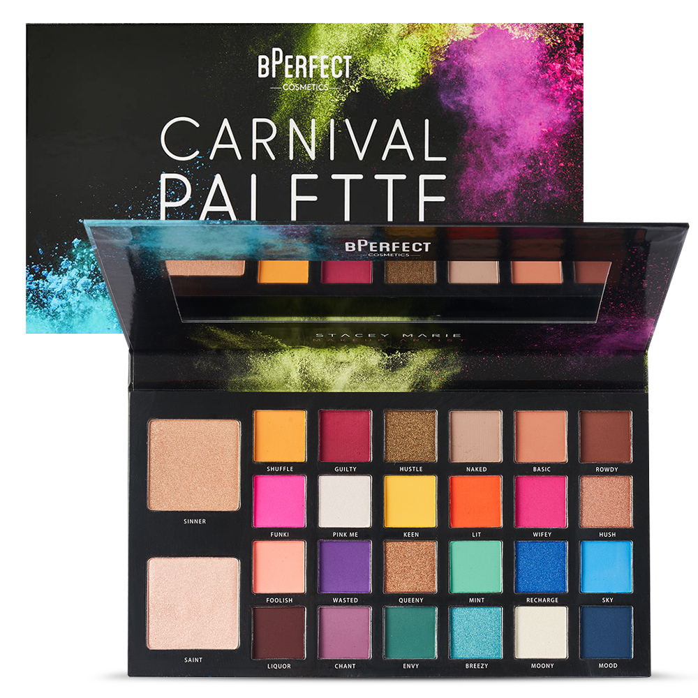Paleta de Farduri BPerfect X Stacey Marie Carnival Palette