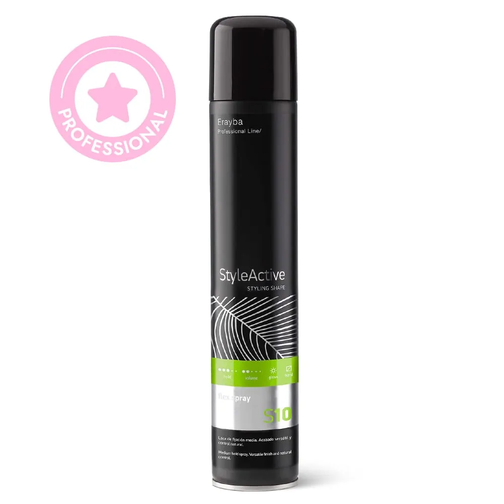Spray Fixativ Flexibil Erayba Style Active S10 Flex Spray