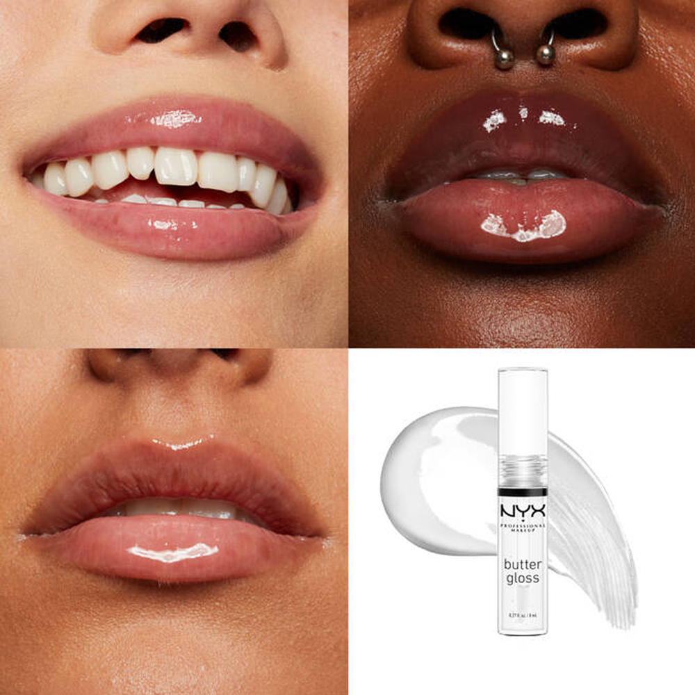 Luciu buze NYX Professional Makeup Butter Gloss Sugar Glass