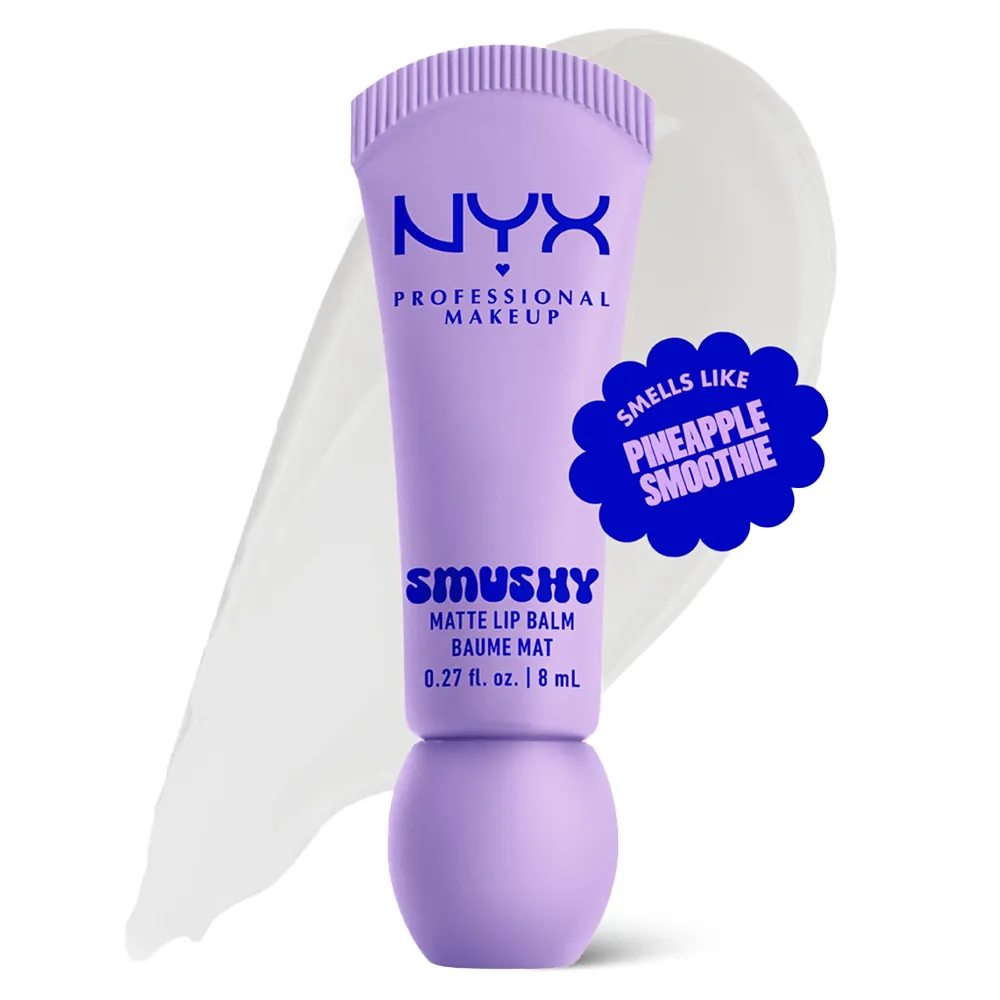Balsam de Buze Mat Nyx Professional Makeup Smushy Matte Lip Balm Sugar Smush
