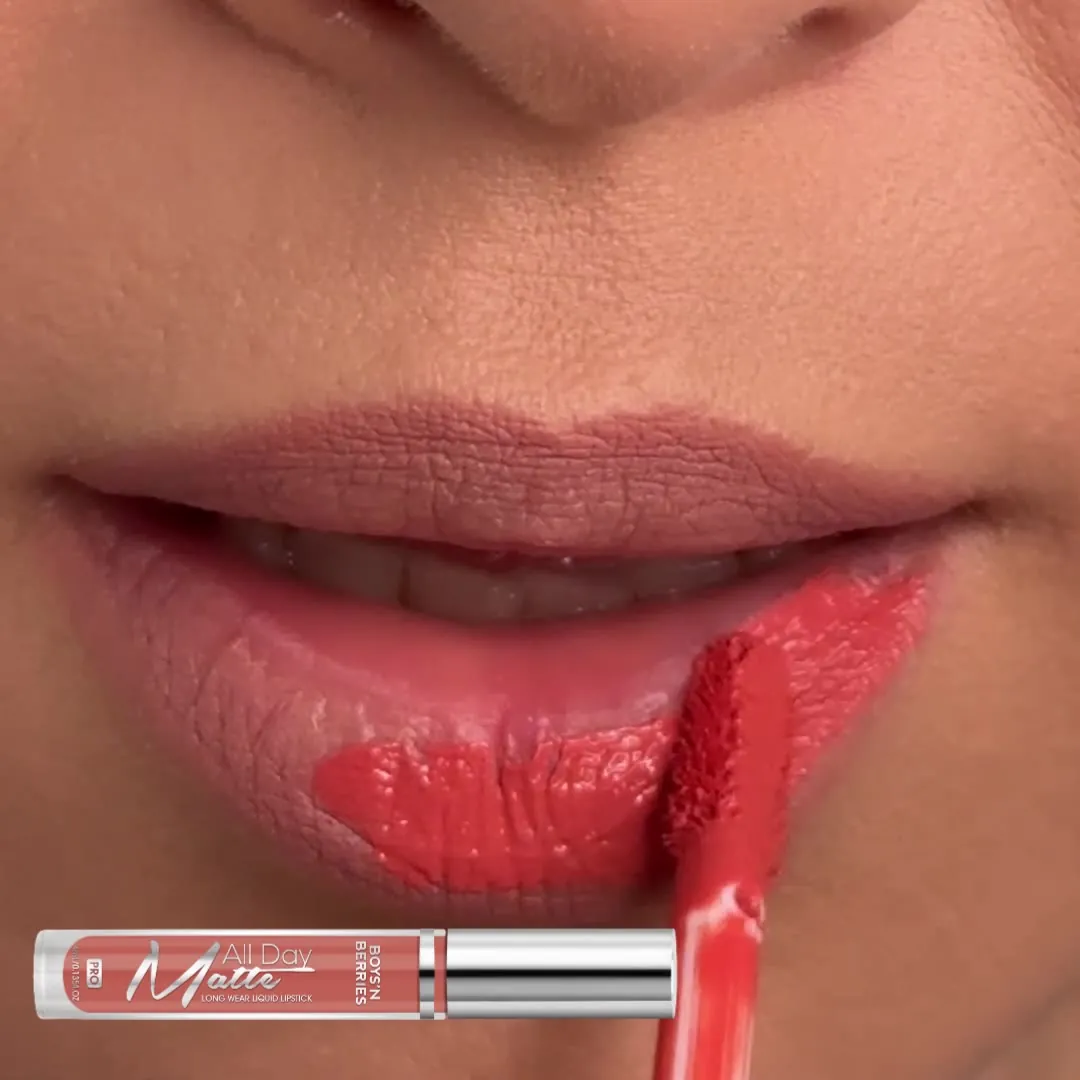 Videoclip Ruj Lichid de Buze Boys`n Berries All Day Matte Sun Girl