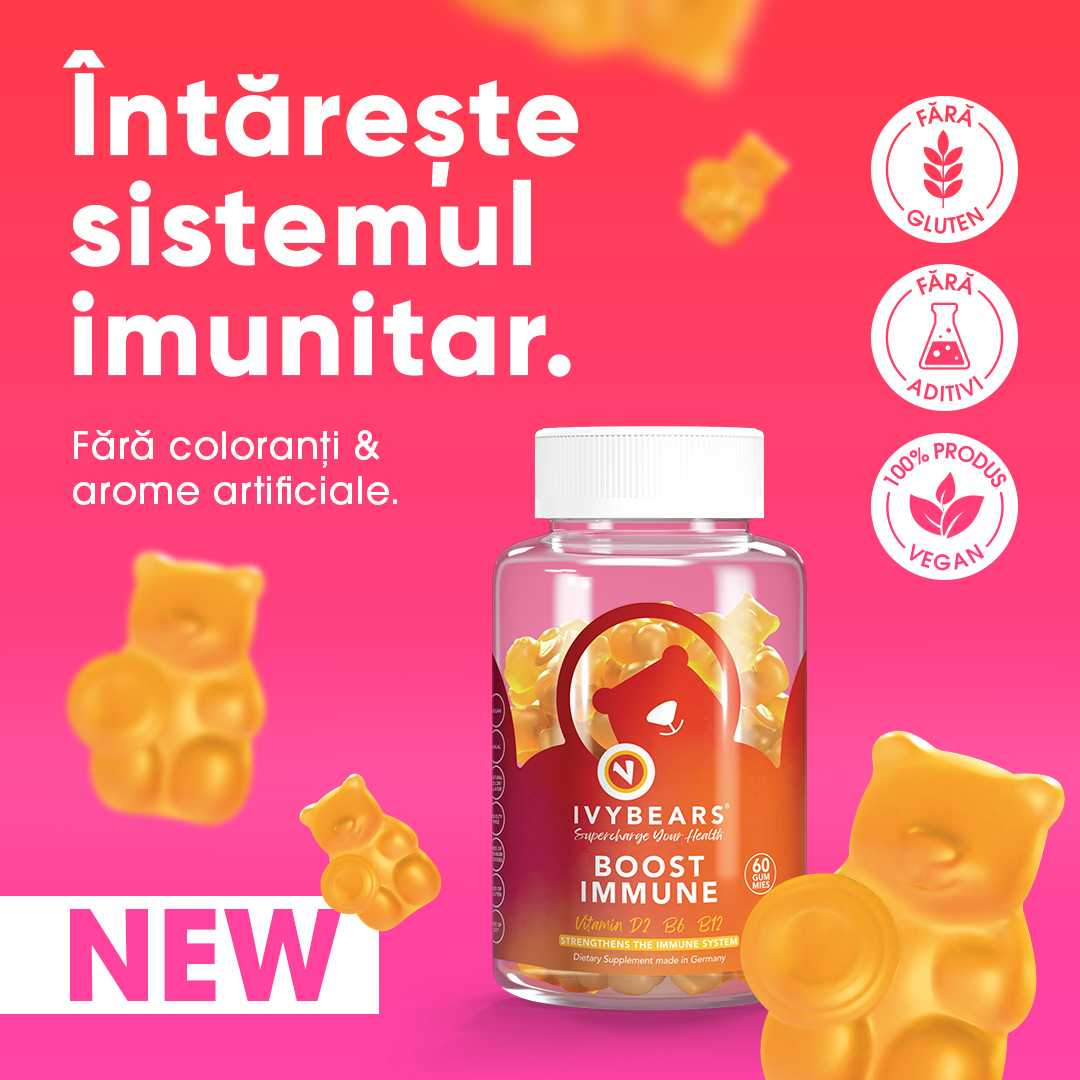 Supliment cu Vitamine pentru Imunitate IVY BEARS Boost Immune