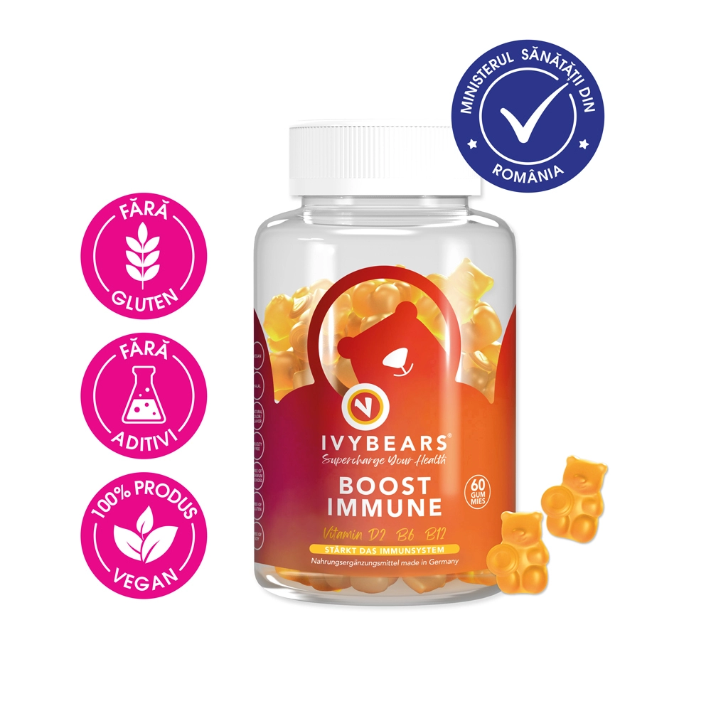 Supliment cu Vitamine pentru Imunitate IVY BEARS Boost Immune