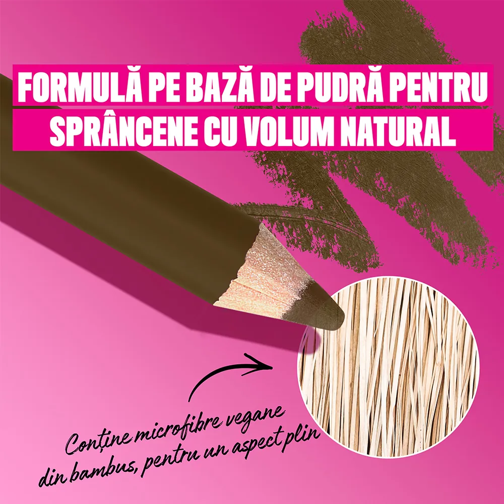 Creion pentru Sprancene Nyx Professional Makeup Powder Louder Brow Pencil TAUPE