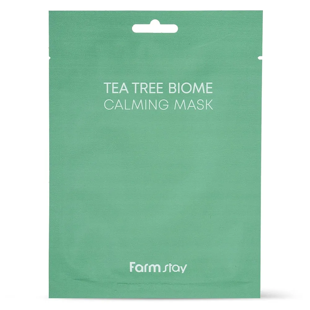 Masca Calmanta cu Arbore de Ceai Farmstay Tea Tree Biome Calming Mask