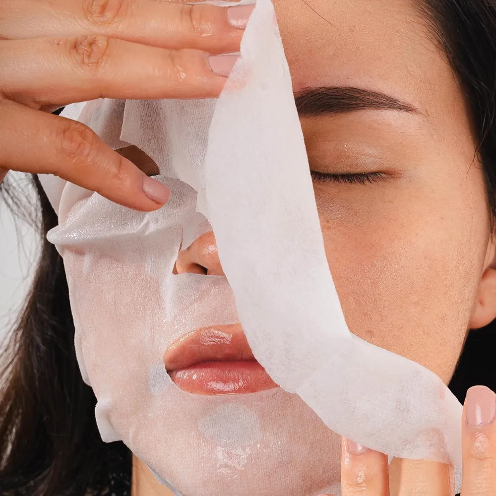 Masca Calmanta pentru Ten Sensibil cu Arbore de Ceai Farmstay Essence Mask