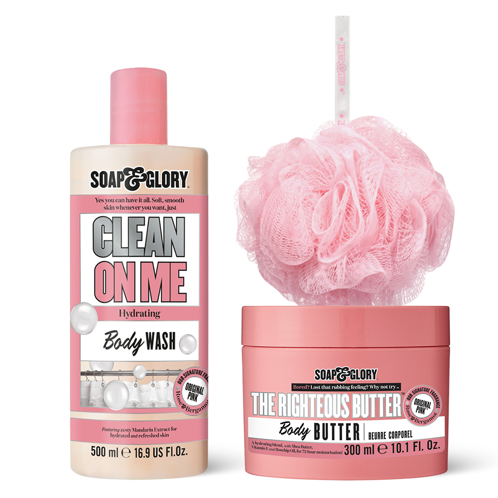 Set cadou Soap & Glory The Birthday Box 3 Piece Gift Set