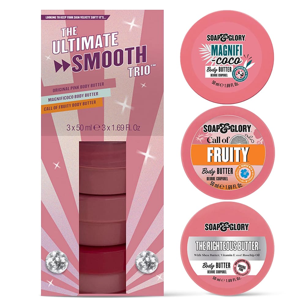 Set 3x Unt de Corp Soap & Glory The Ultimate Smooth Trio