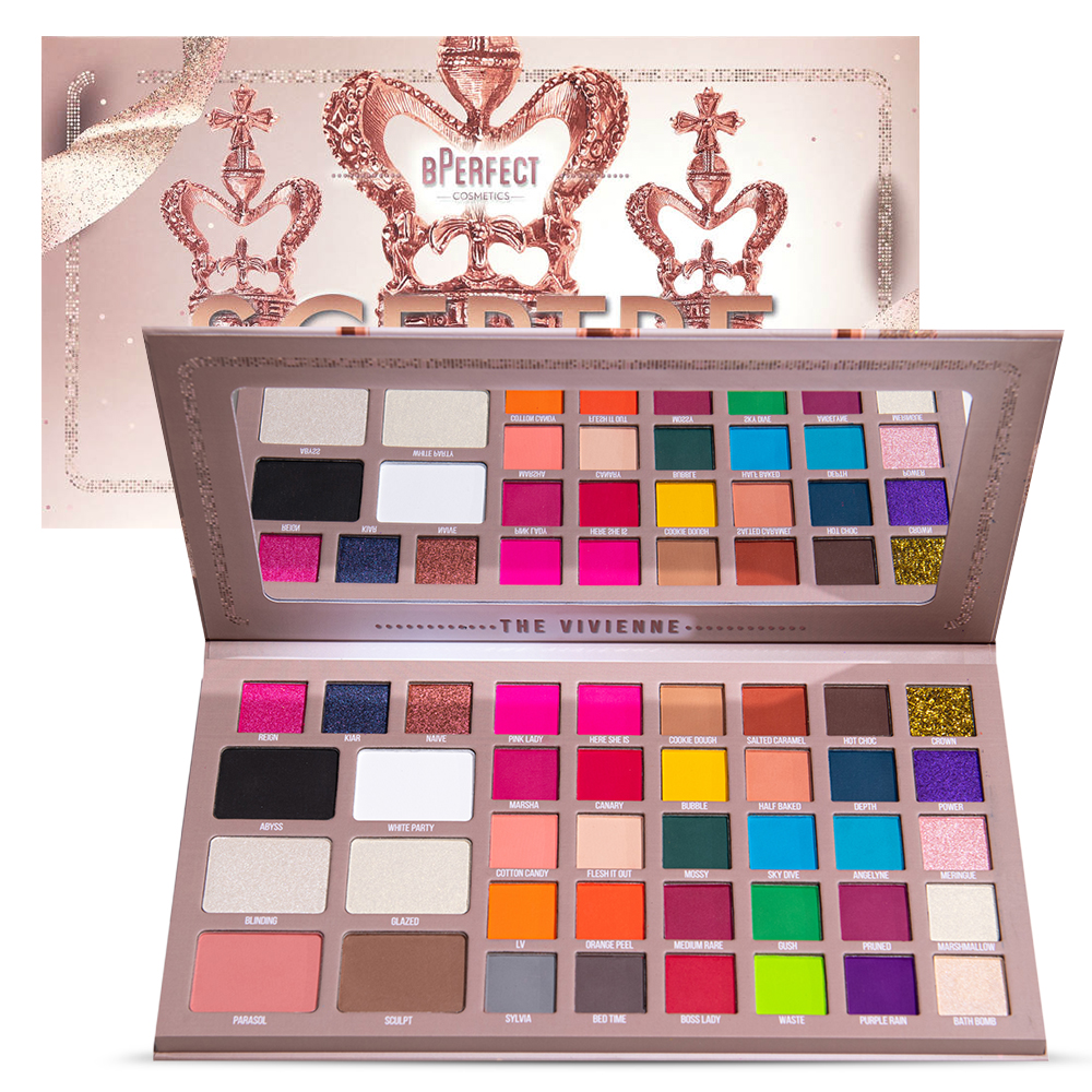 Paleta farduri BPerfect X The Vivienne Sceptre Palette