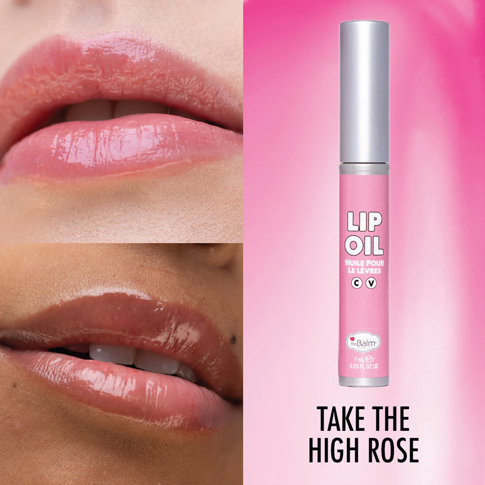 Ulei de Buze theBalm Lip Oil Take the High Rose