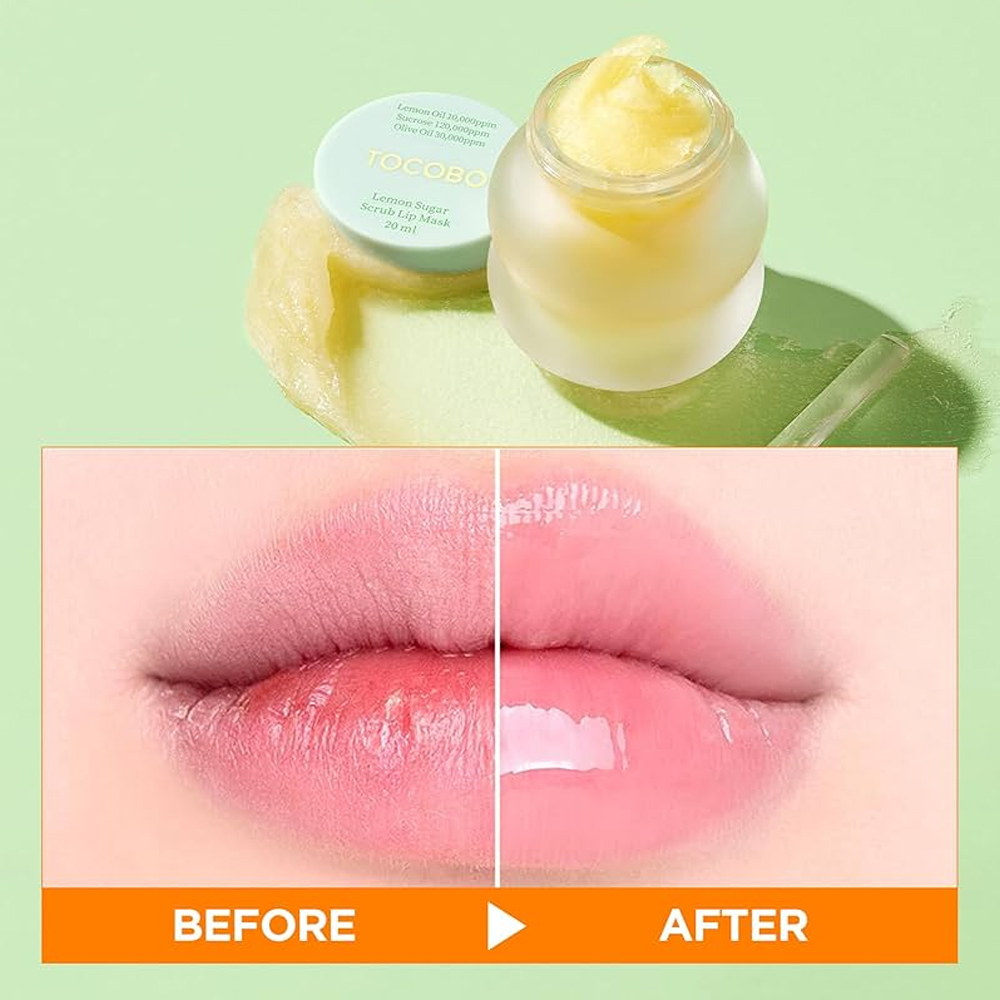 Masca de Buze Tocobo Lemon Sugar Scrub Lip Mask