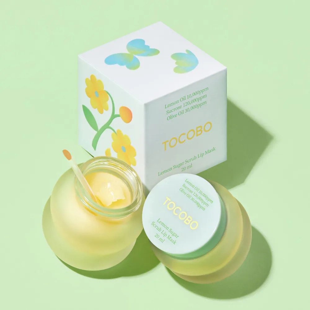 Masca de Buze Tocobo Lemon Sugar Scrub Lip Mask