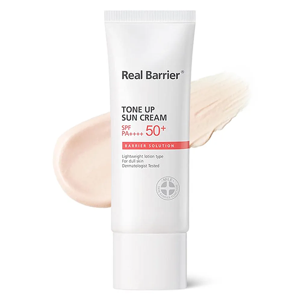 Crema cu Protectie Solara Real Barrier Tone Up Sun Cream SPF50+ PA++++ 