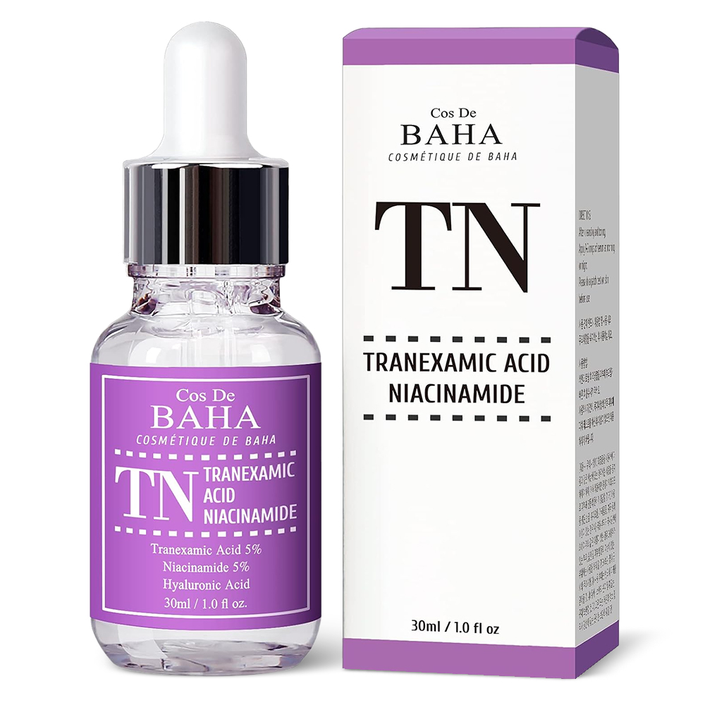 Ser Luminozitate si Hiperpigmentare Cos de Baha TN Tranexamic Acid Niacinamide Serum
